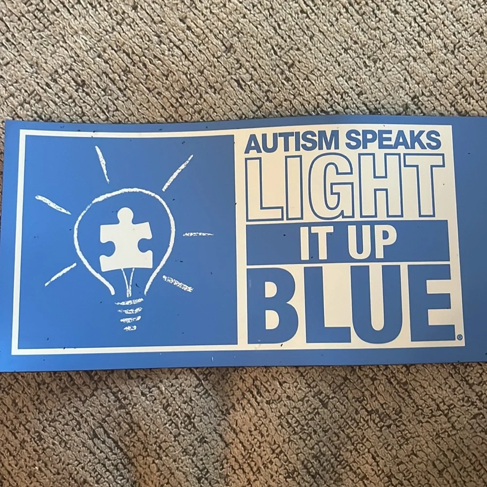 ❤️‍🔥BOGO FREE Autism Speaks ASD Acceptance Awareness Blue Neurodiversity Magnet